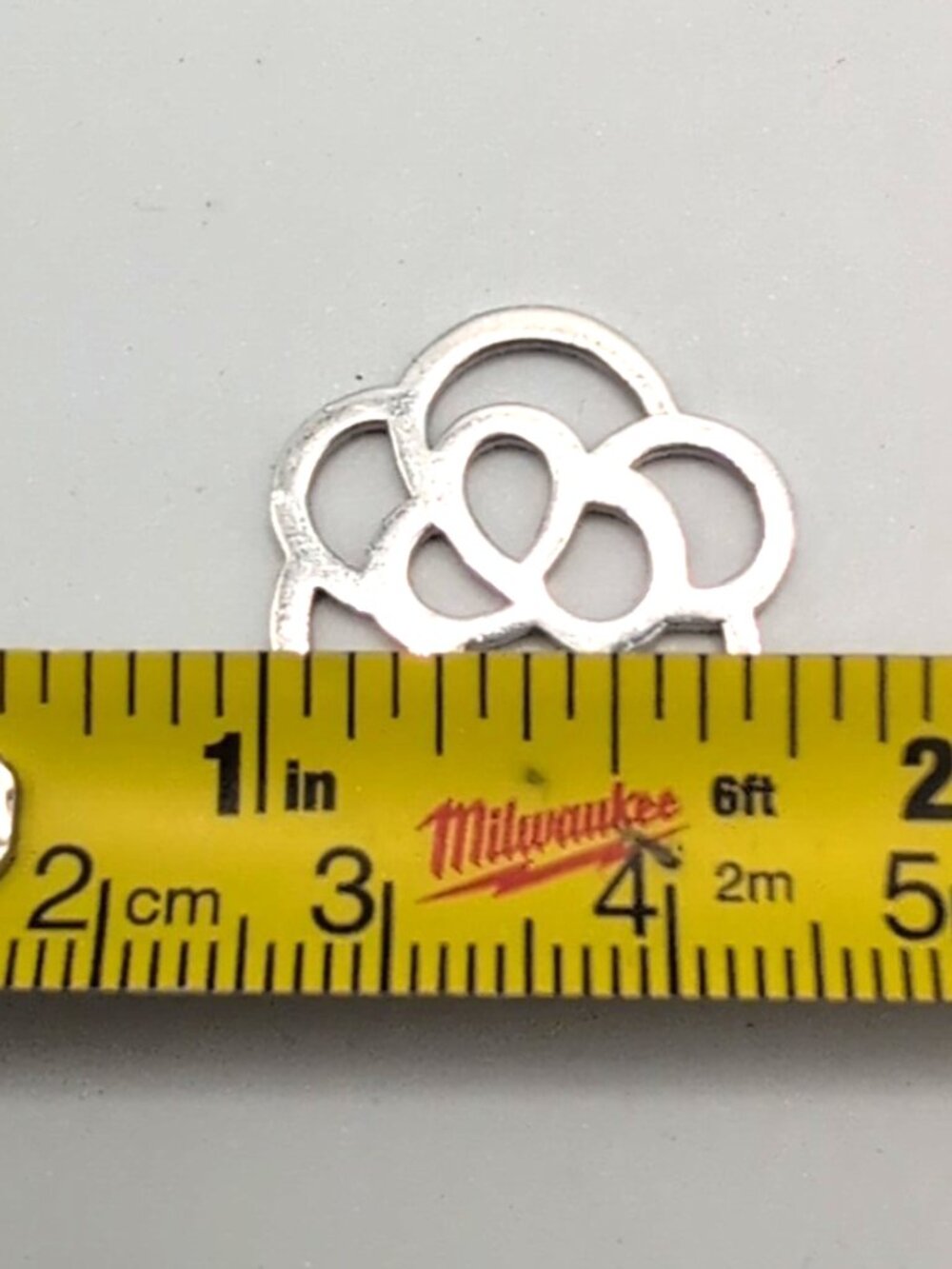 Thomas Sabo Sterling Silver 925 Filigree Flower Charm 2g 3/4" Germany Marked VGC - Picture 5 of 5